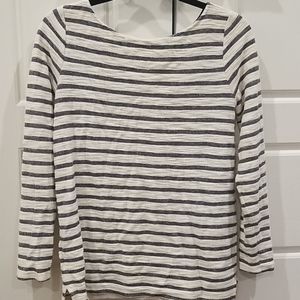 Lou & grey striped long sleeve pullover